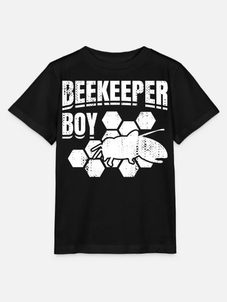 Imker Junge - Stanley/Stella Kinder T-Shirt MINI CREATOR  - Schwarz