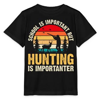 Hunter Hunt - Stanley/Stella MINI CREATOR Kids’ T-Shirt - black - Front - Mikhail (115cm)