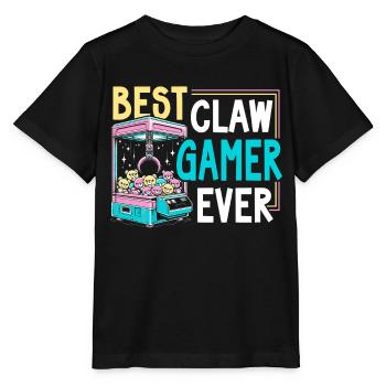 Gripper Kraller Gripper Meilleur joueur de griffes de tous les temps - T-shirt bio MINI CREATOR Stanley/Stella Enfant - noir - Devant - Mikhail (115cm)
