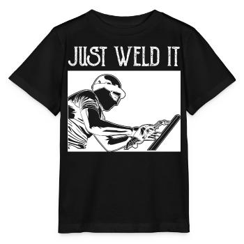 Just Weld It - Stanley/Stella MINI CREATOR Kids’ T-Shirt - black - Front - Mikhail (115cm)