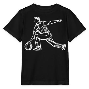 Croquis de melon - T-shirt bio MINI CREATOR Stanley/Stella Enfant - noir - Devant - Mikhail (115cm)
