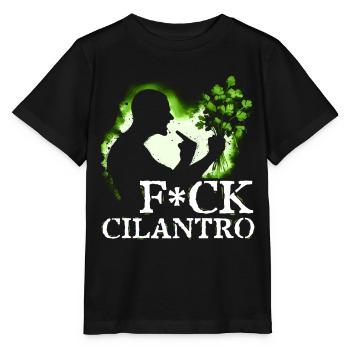 Coriander Coriander Hater - Stanley/Stella MINI CREATOR Kids’ T-Shirt - black - Front - Mikhail (115cm)