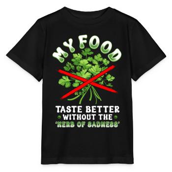 Coriander Coriander Hater - Stanley/Stella MINI CREATOR Kids’ T-Shirt - black - Front - Mikhail (115cm)