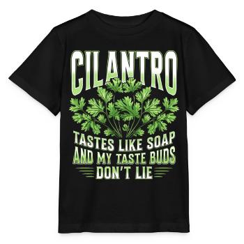 Coriander Coriander Hater - Stanley/Stella MINI CREATOR Kids’ T-Shirt - black - Front - Mikhail (115cm)