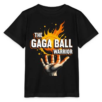 Gagaball The Gaga Ball Warrior - Stanley/Stella MINI CREATOR Kids’ T-Shirt - black - Front - Mikhail (115cm)