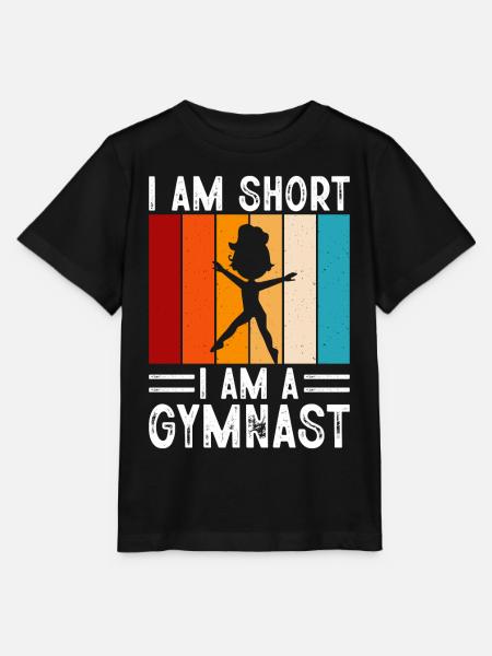 Gymnastik - Stanley/Stella Kinder T-Shirt MINI CREATOR - Schwarz