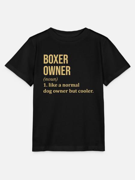 Boxer Boxer Boxer - T-shirt bio MINI CREATOR Stanley/Stella Enfant - noir