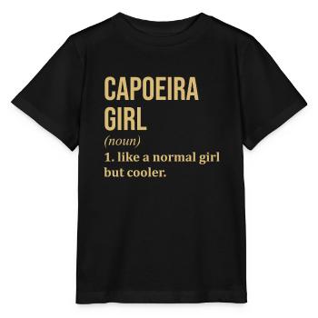 Capoeira - T-shirt bio MINI CREATOR Stanley/Stella Enfant - noir - Devant - Mikhail (115cm)