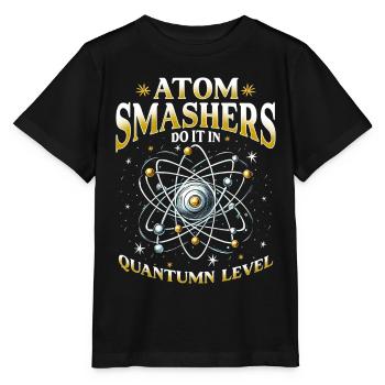Ingénieur nucléaire Technicien nucléaire - T-shirt bio MINI CREATOR Stanley/Stella Enfant - noir - Devant - Mikhail (115cm)