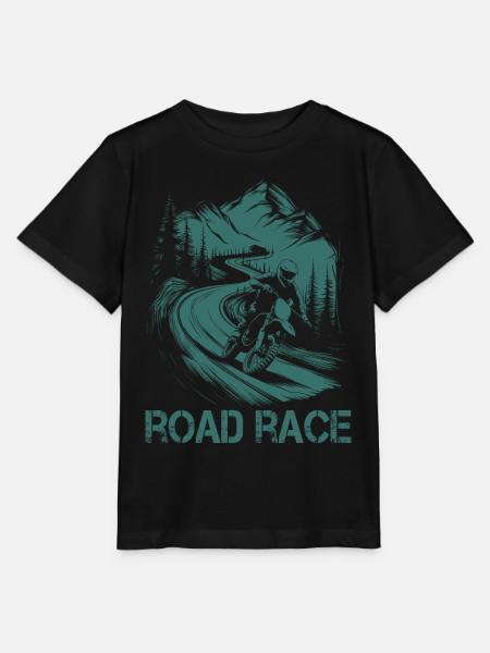 Motorrad Motocross Motorsport Road Race - Stanley/Stella Kinder T-Shirt MINI CREATOR - Schwarz