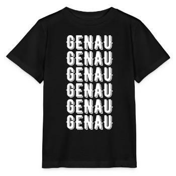 Dicton vraiment drôle - T-shirt bio MINI CREATOR Stanley/Stella Enfant - noir - Devant - Mikhail (115cm)