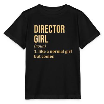 Directeur Directeur Directeur - T-shirt bio MINI CREATOR Stanley/Stella Enfant - noir - Devant - Mikhail (115cm)