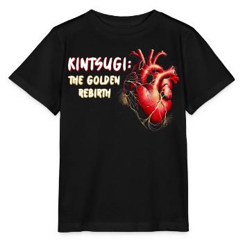 Kintsugi The Golden Rebirth Kintsukuroi - Stanley/Stella MINI CREATOR Kids’ T-Shirt - black - Front - Mikhail (115cm)