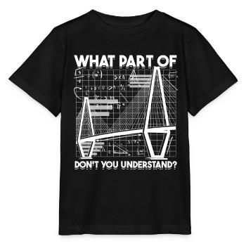 Ingénieur Ponts Génie Civil - T-shirt bio MINI CREATOR Stanley/Stella Enfant - noir - Devant - Mikhail (115cm)