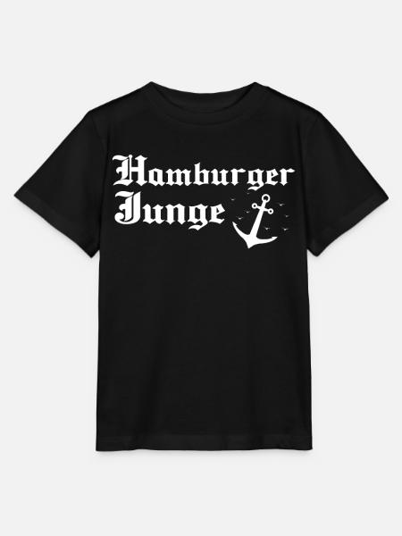 Hamburg Hansestadt Norddeutsch Plattdeutsch - Stanley/Stella Kinder T-Shirt MINI CREATOR - Schwarz