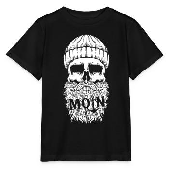 Hambourg Ville hanséatique Allemagne du Nord Bas-allemand - T-shirt bio MINI CREATOR Stanley/Stella Enfant - noir - Devant - Mikhail (115cm)