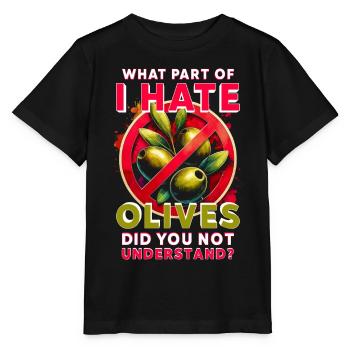 Olive Haters - Stanley/Stella MINI CREATOR Kids’ T-Shirt - black - Front - Mikhail (115cm)