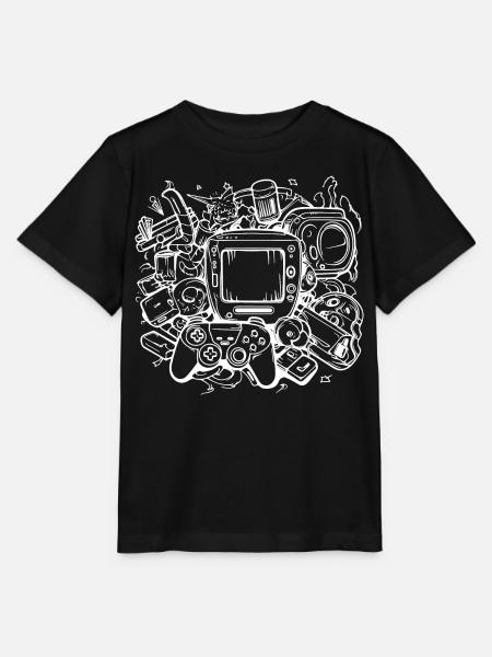 PC Gaming Grafik - Stanley/Stella Kinder T-Shirt MINI CREATOR - Schwarz