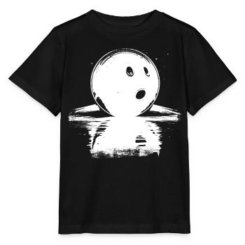 Bowlingkugel Skizze - Stanley/Stella Kinder T-Shirt MINI CREATOR  - Schwarz - Vorne - Mikhail (115cm)