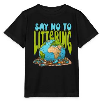 Environnementaliste Protection du climat - T-shirt bio MINI CREATOR Stanley/Stella Enfant - noir - Devant - Mikhail (115cm)