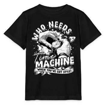Horloger Horloger - T-shirt bio MINI CREATOR Stanley/Stella Enfant - noir - Devant - Mikhail (115cm)