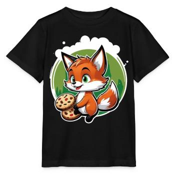 Foxy Pastry - Stanley/Stella MINI CREATOR Kids’ T-Shirt - black - Front - Mikhail (115cm)