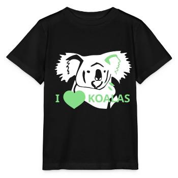 LoveKoalas - Stanley/Stella Kinder T-Shirt MINI CREATOR  - Schwarz - Vorne - Mikhail (115cm)