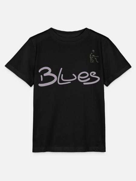 Blues-Gitarrist - Stanley/Stella Kinder T-Shirt MINI CREATOR - Schwarz