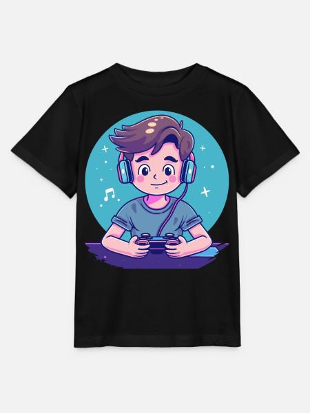 Gaming Junge - Stanley/Stella Kinder T-Shirt MINI CREATOR - Schwarz