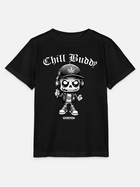 Chill Buddy - Stanley/Stella Kinder T-Shirt MINI CREATOR  - Schwarz