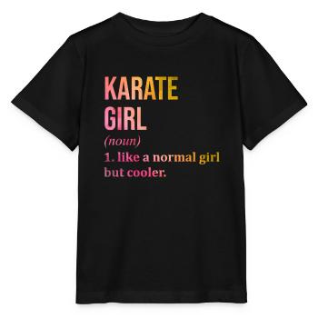 karaté - T-shirt bio MINI CREATOR Stanley/Stella Enfant - noir - Devant - Mikhail (115cm)