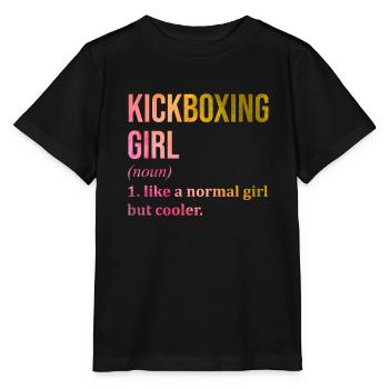 Kickboxer - Stanley/Stella MINI CREATOR Kids’ T-Shirt - black - Front - Mikhail (115cm)