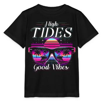 Cruise Cruisers High Tides - Stanley/Stella MINI CREATOR Kids’ T-Shirt - black - Front - Mikhail (115cm)