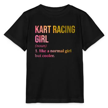 kart - Stanley/Stella Kinder T-Shirt MINI CREATOR  - Schwarz - Vorne - Mikhail (115cm)