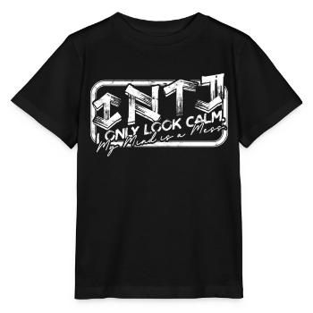 Architecte de personnalité INTJ - T-shirt bio MINI CREATOR Stanley/Stella Enfant - noir - Devant - Mikhail (115cm)