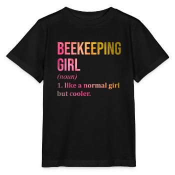 Beekeeper Beekeeper Beekeeper - Stanley/Stella MINI CREATOR Kids’ T-Shirt - black - Front - Mikhail (115cm)