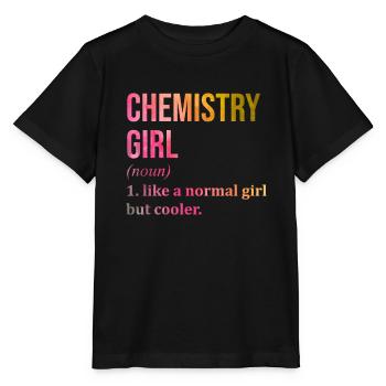 Chemistry Chemistry Chemistry - Stanley/Stella MINI CREATOR Kids’ T-Shirt - black - Front - Mikhail (115cm)