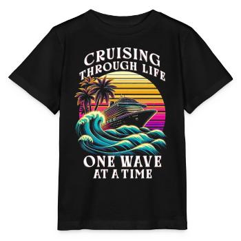 Cruise Crusader Crusader - Stanley/Stella MINI CREATOR Kids’ T-Shirt - black - Front - Mikhail (115cm)