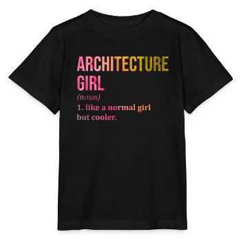 architecture - T-shirt bio MINI CREATOR Stanley/Stella Enfant - noir - Devant - Mikhail (115cm)
