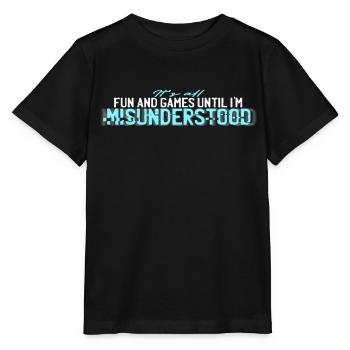 Architecte de personnalité INTJ - T-shirt bio MINI CREATOR Stanley/Stella Enfant - noir - Devant - Mikhail (115cm)