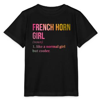 Cor - T-shirt bio MINI CREATOR Stanley/Stella Enfant - noir - Devant - Mikhail (115cm)