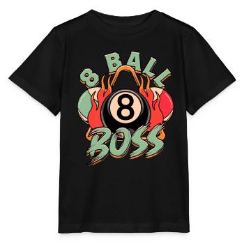 8-Ball Billiards - Stanley/Stella MINI CREATOR Kids’ T-Shirt - black - Front - Mikhail (115cm)