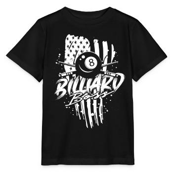 8-Ball Billiards - Stanley/Stella MINI CREATOR Kids’ T-Shirt - black - Front - Mikhail (115cm)