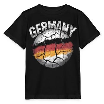 Allemagne Allemagne Allemand GER Almanya Alemania - T-shirt bio MINI CREATOR Stanley/Stella Enfant - noir - Devant - Mikhail (115cm)