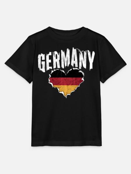 Deutschland Deutscher Deutsch GER Almanya Alemania - Stanley/Stella Kinder T-Shirt MINI CREATOR - Schwarz