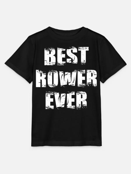 Bester Ruderer aller Zeiten - Stanley/Stella Kinder T-Shirt MINI CREATOR - Schwarz