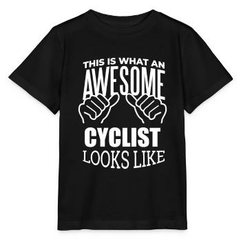 Cycling Cycling Cycling - Stanley/Stella MINI CREATOR Kids’ T-Shirt - black - Front - Mikhail (115cm)