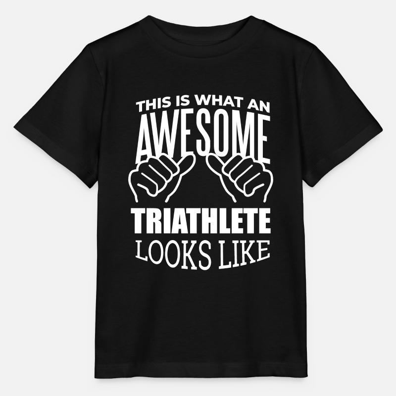 triathlon - T-shirt bio MINI CREATOR Stanley/Stella Enfant - noir