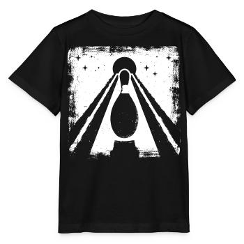 Bowling Pin Graphic - Stanley/Stella MINI CREATOR Kids’ T-Shirt - black - Front - Mikhail (115cm)