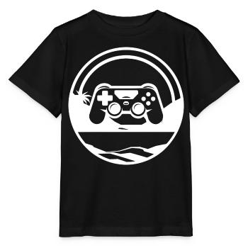 Videospiele Grafik - Stanley/Stella Kinder T-Shirt MINI CREATOR  - Schwarz - Vorne - Mikhail (115cm)